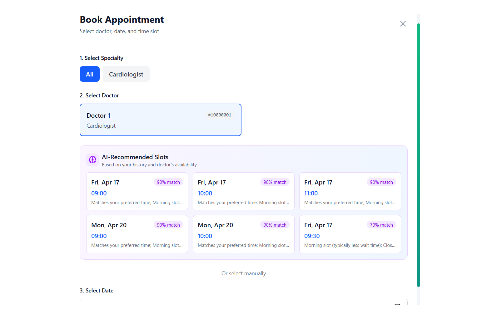 Appointment Booking 1